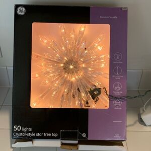 Crystal top Xmas tree top